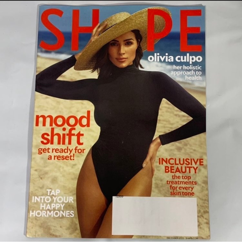 Shape Magazine December 2020 Olivia Culpo Happy Hormones Mood Shift Beauty New
